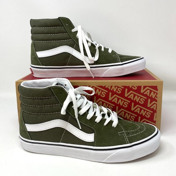 VANS Sk8-Hi Grape Leaf White Suede Men's Size - Picture 2 of 8